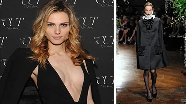 Andreja Pejic's post-transition catwalk debut