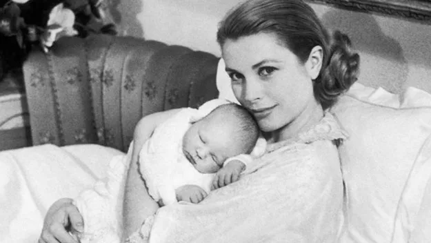 Princess Grace with Prince Albert