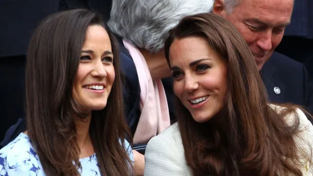 Pippa and Kate Middleton