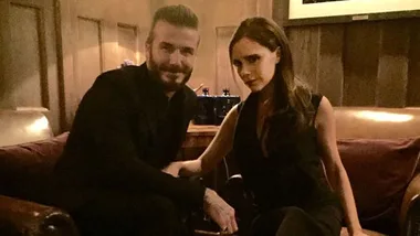 David and Victoria Beckham.