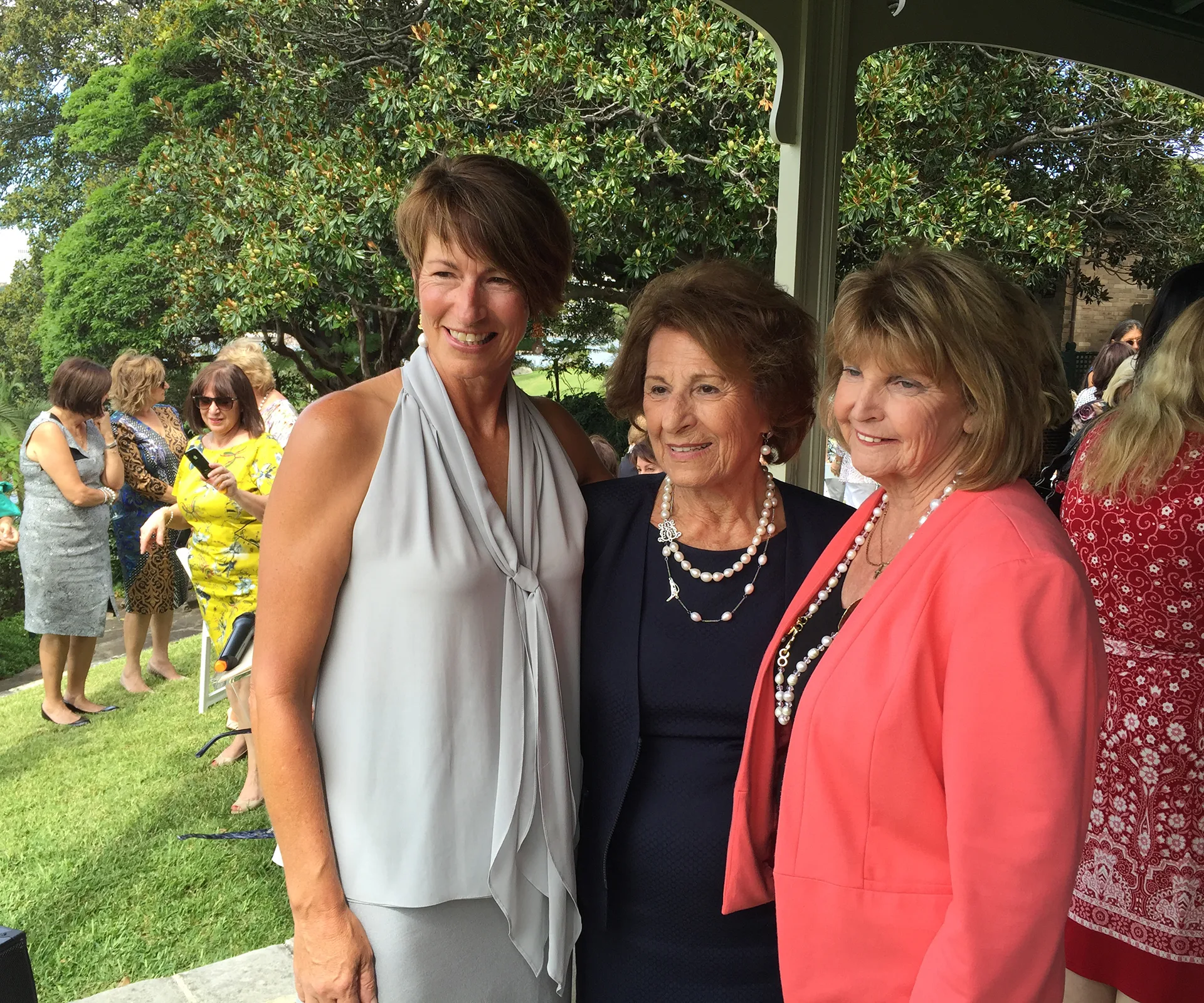 Margie Abbott and Robyn Paine