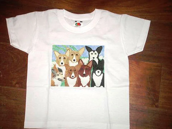 Queen Elizabeth corgi tshirt