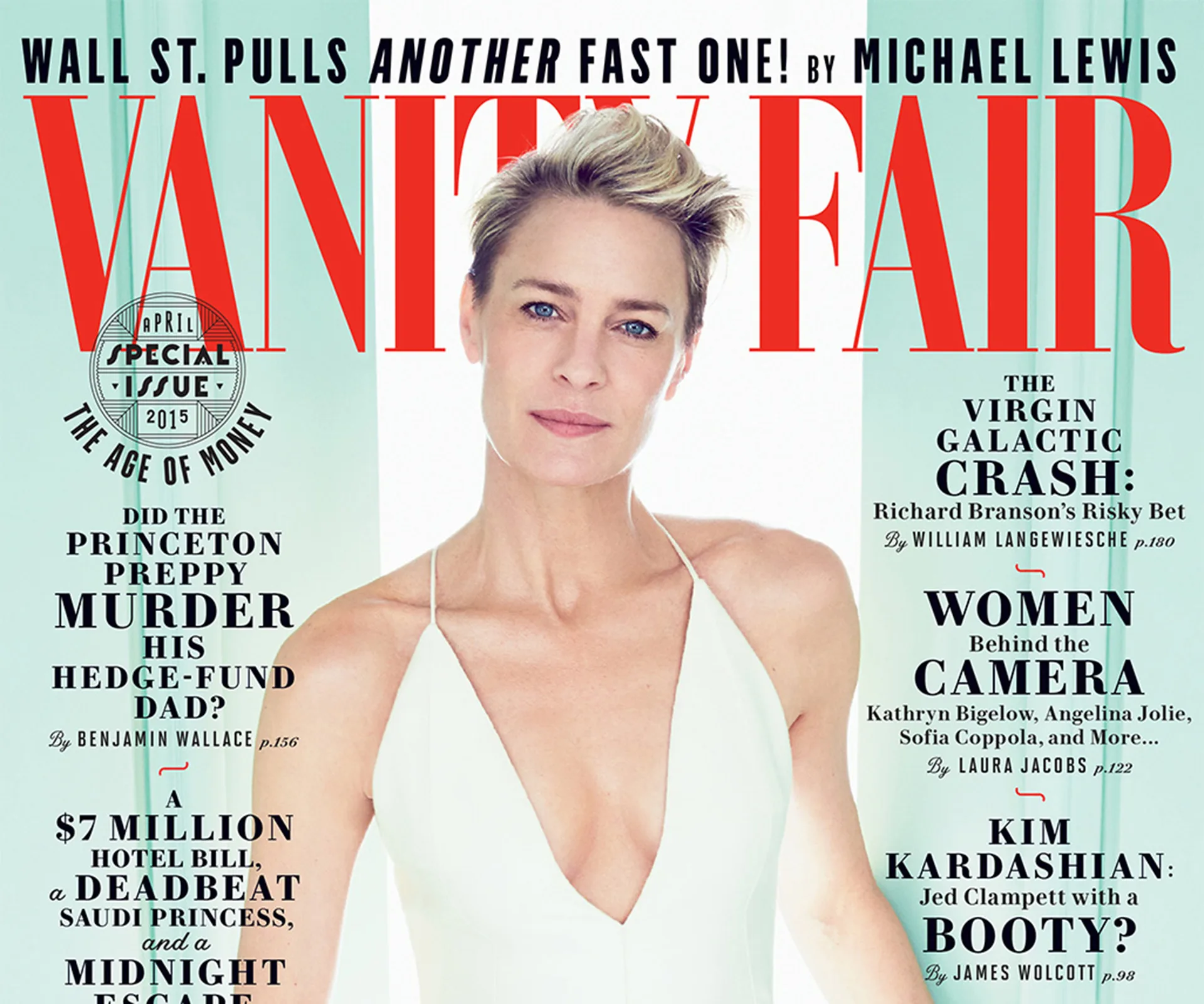 Vanity Fair magazine cover Robin Wright