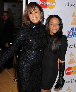 Whitney Houston and daughter Bobbi Kristina 