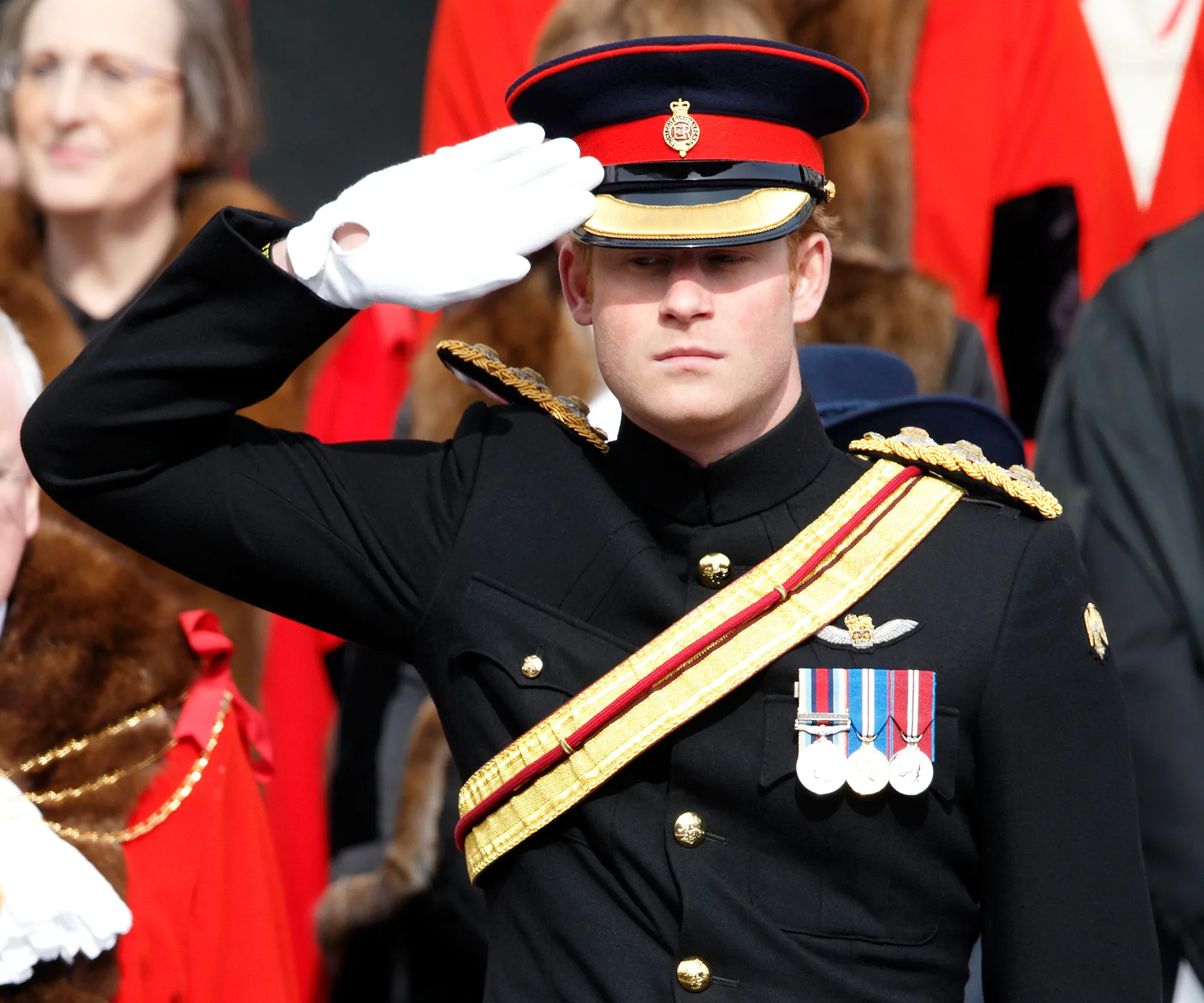 Prince Harry uniform