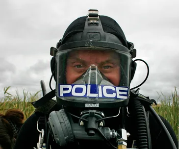 Bec Caskey police diver