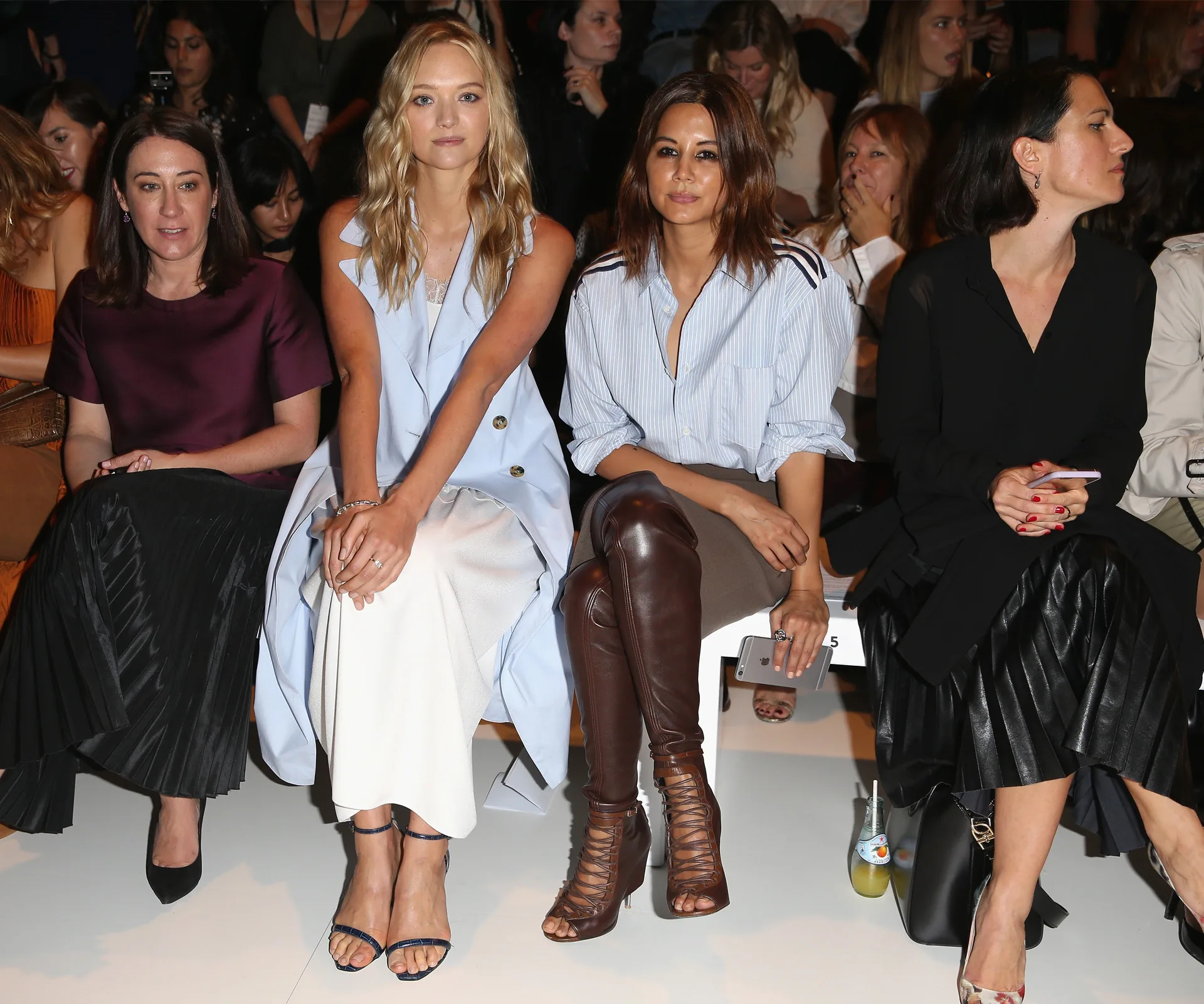 Front Row at Fashion Week