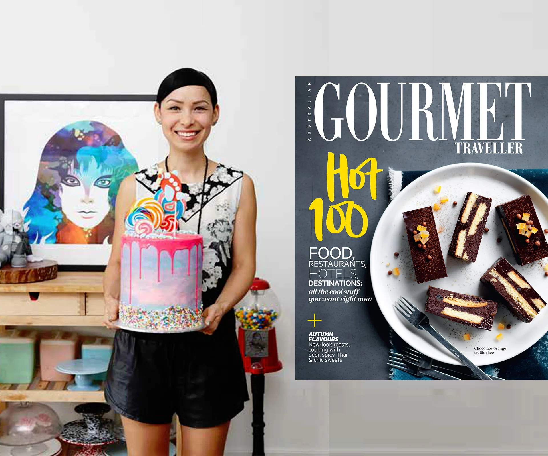 Katherine Sabbath cake for Australian Gourmet Traveller Hot 100