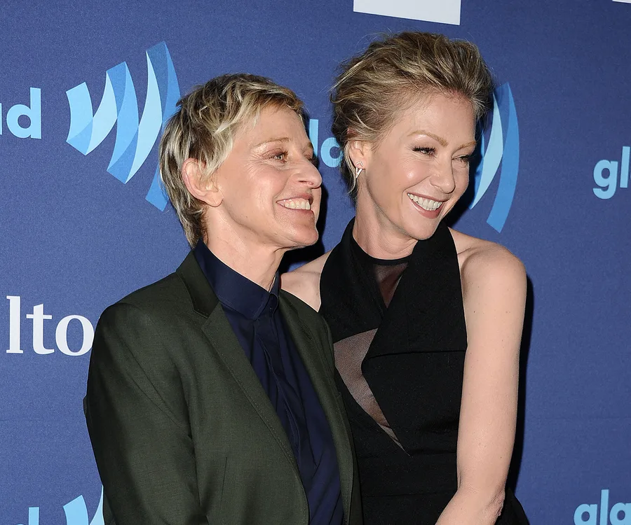 Ellen DeGeneres and Portia de Rossi