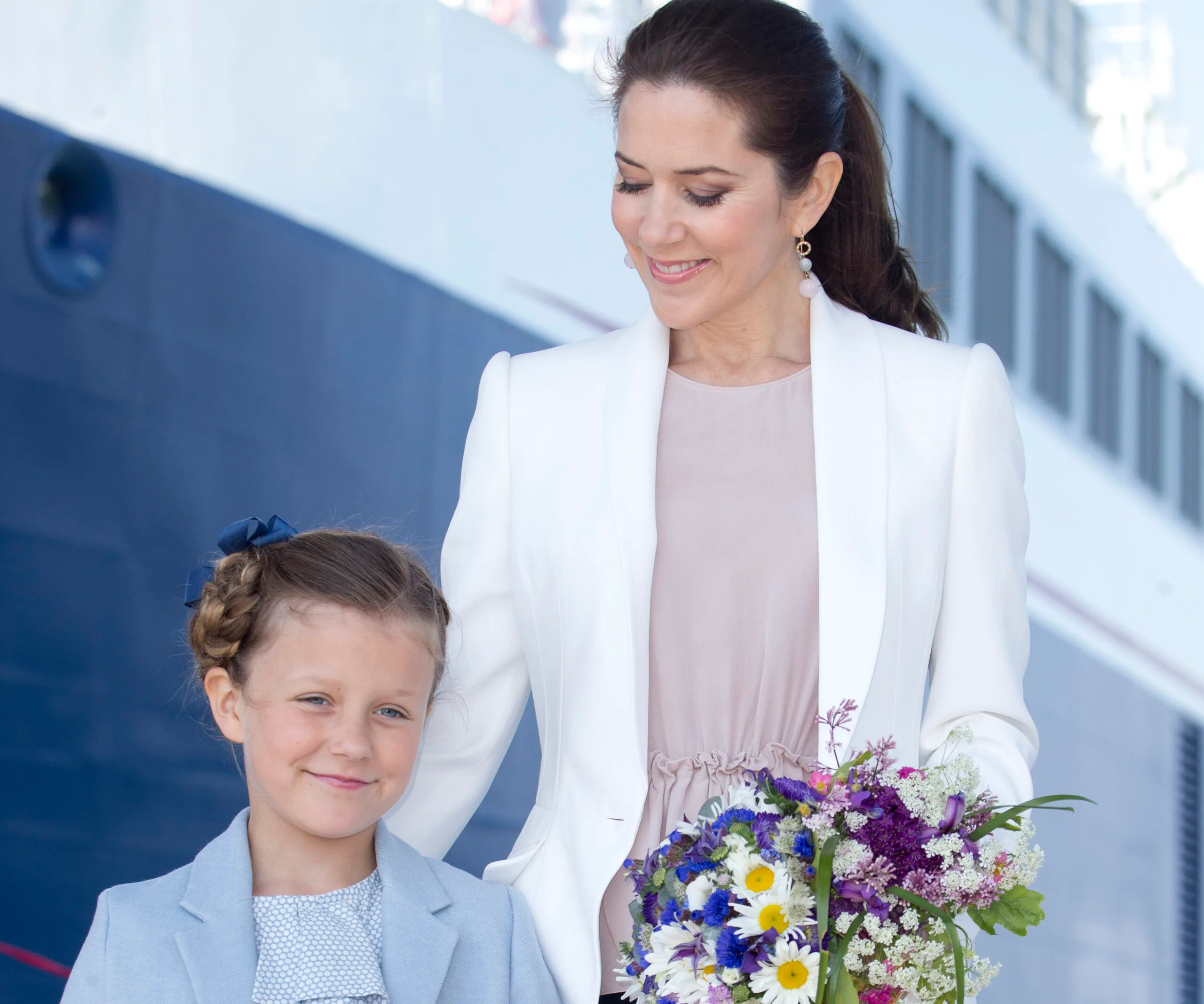 Crown Princess Mary and Princess Isabella