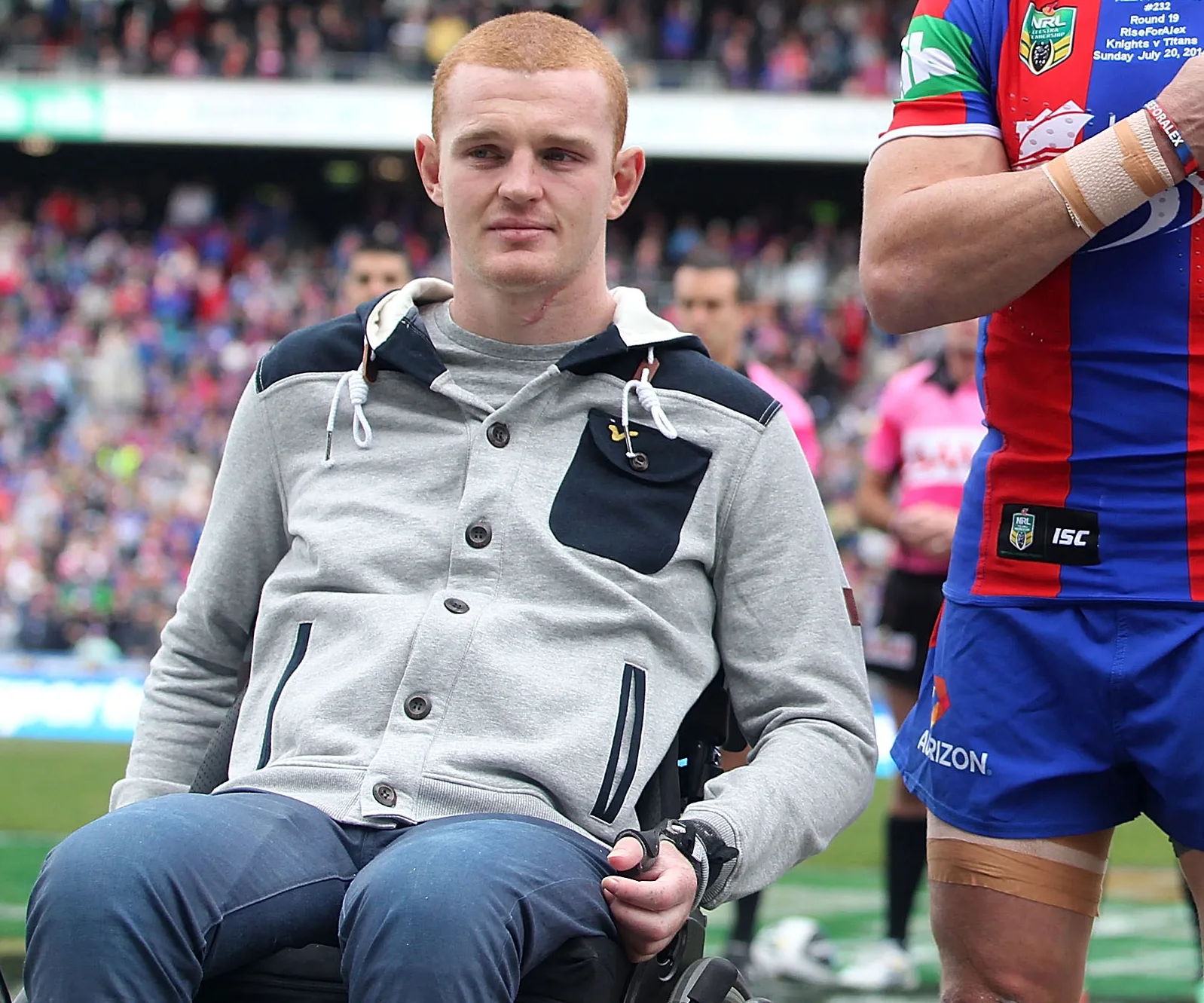 Former NRL player Alex McKinnon