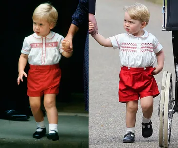 Just like Dad! Prince William’s mini-me