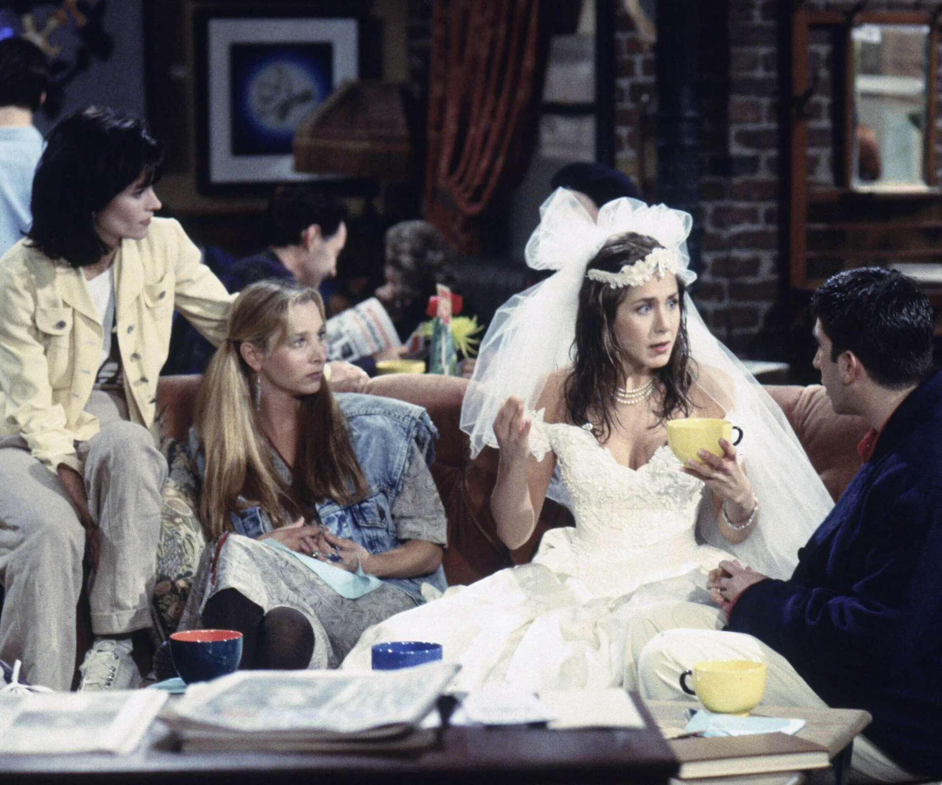 Jennifer Aniston's wedding dress details revealed Jennifer Aniston's wedding dress details revealed