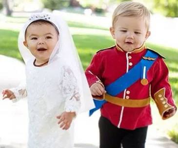 Willow dresses up as Princess Kate 