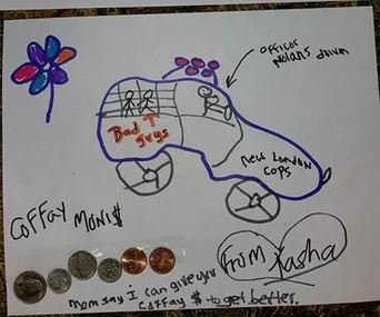 Little kids’ heartfelt letter to injured police officer goes viral