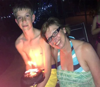 Australian of the Year Rosie Batty with murdered son Luke