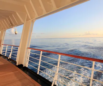 Search suspended for man who fell from cruise