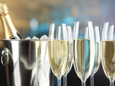 champagne flutes