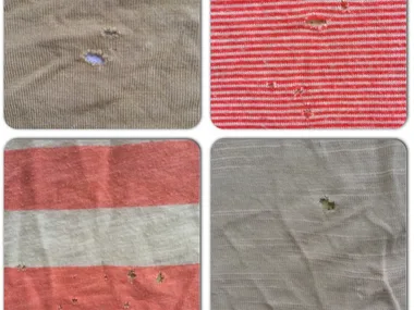 mysterious holes in t shirts