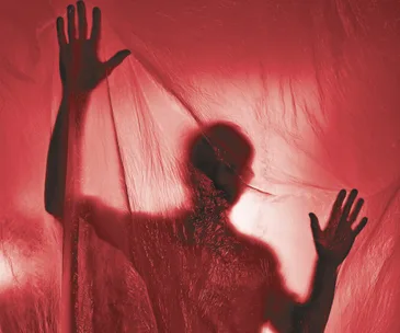 silouette of man