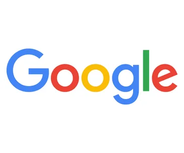 Google logo featuring colored letters on a white background.