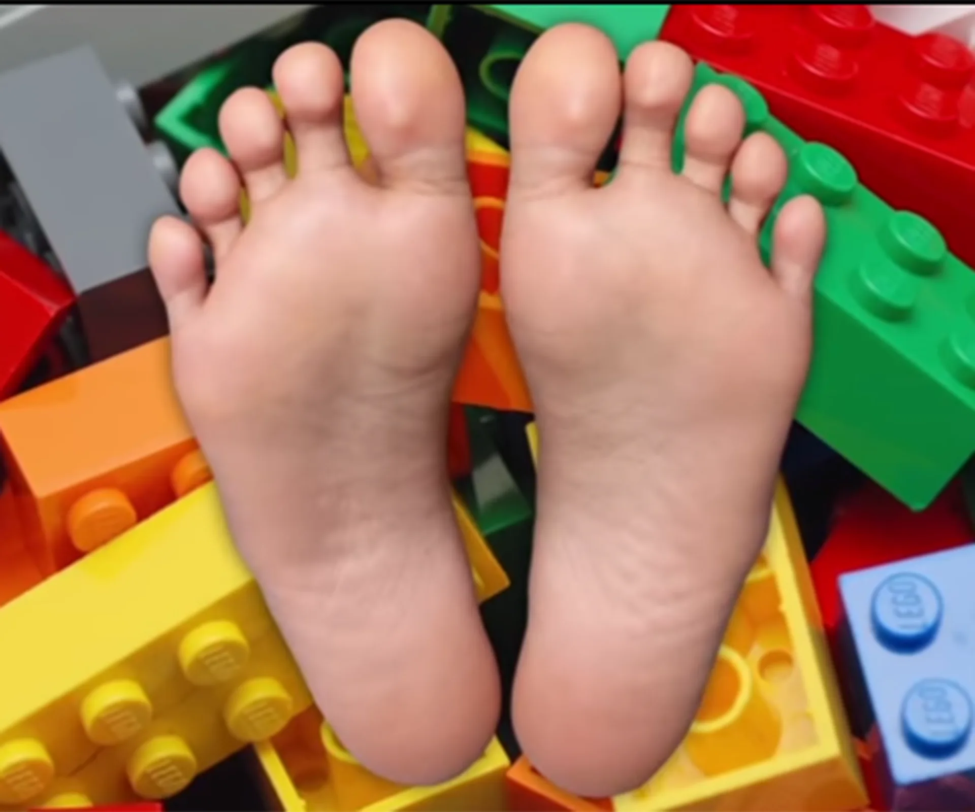 Lego and feet