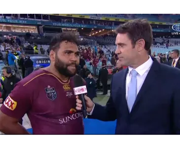 Maroons player Sam Thaiday’s controversial post-Origin comment