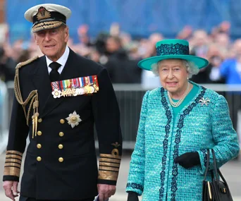Queen Elizabeth and Prince Philip 