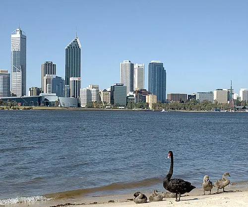 Body and suitcase wash up on Perth river bank