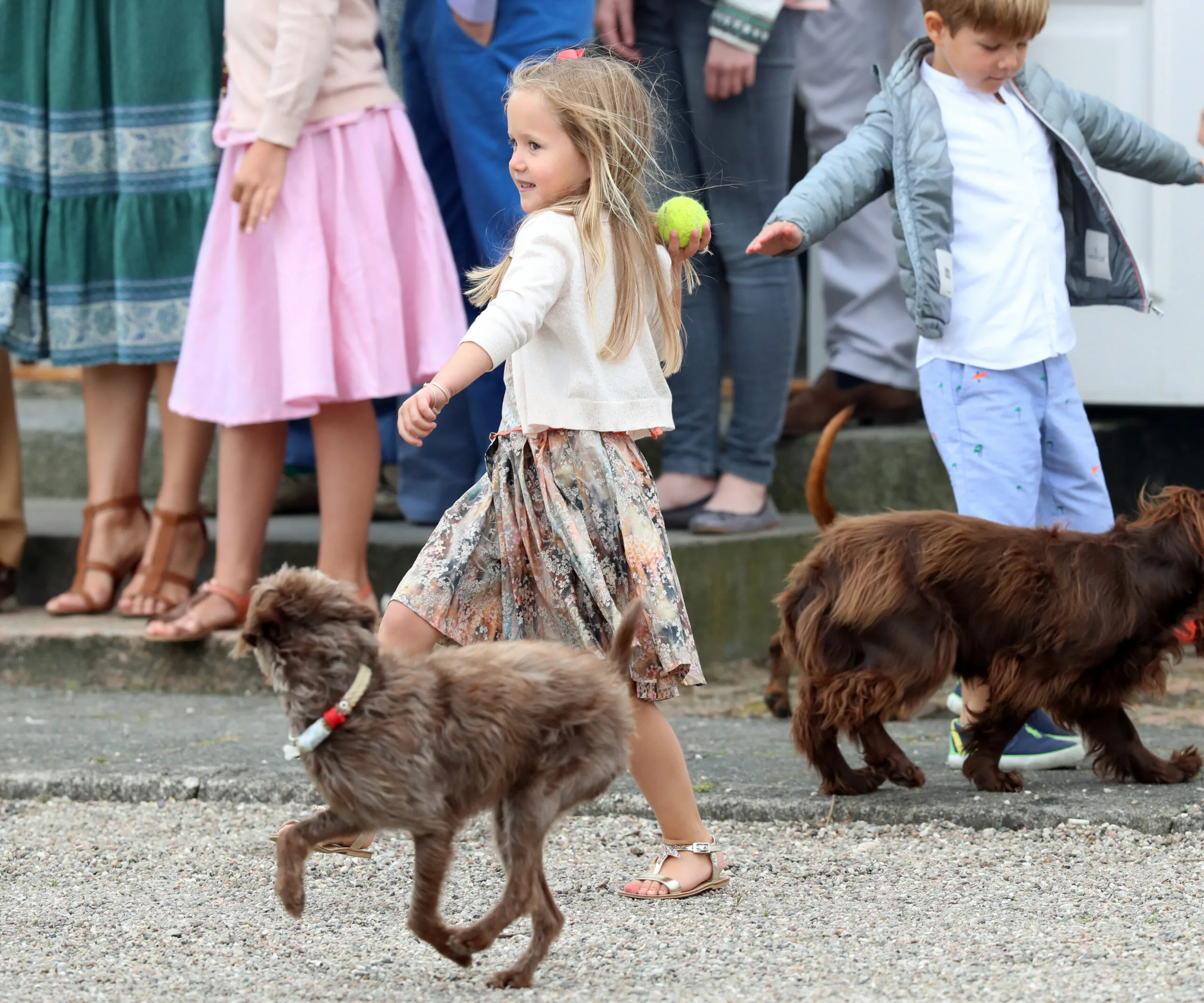 Princess Josephine steals the show in front of Danish royal family