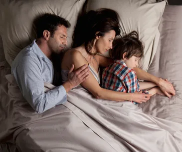 Family sleeping