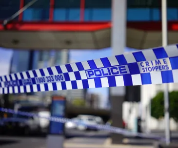 Australian police tape.
