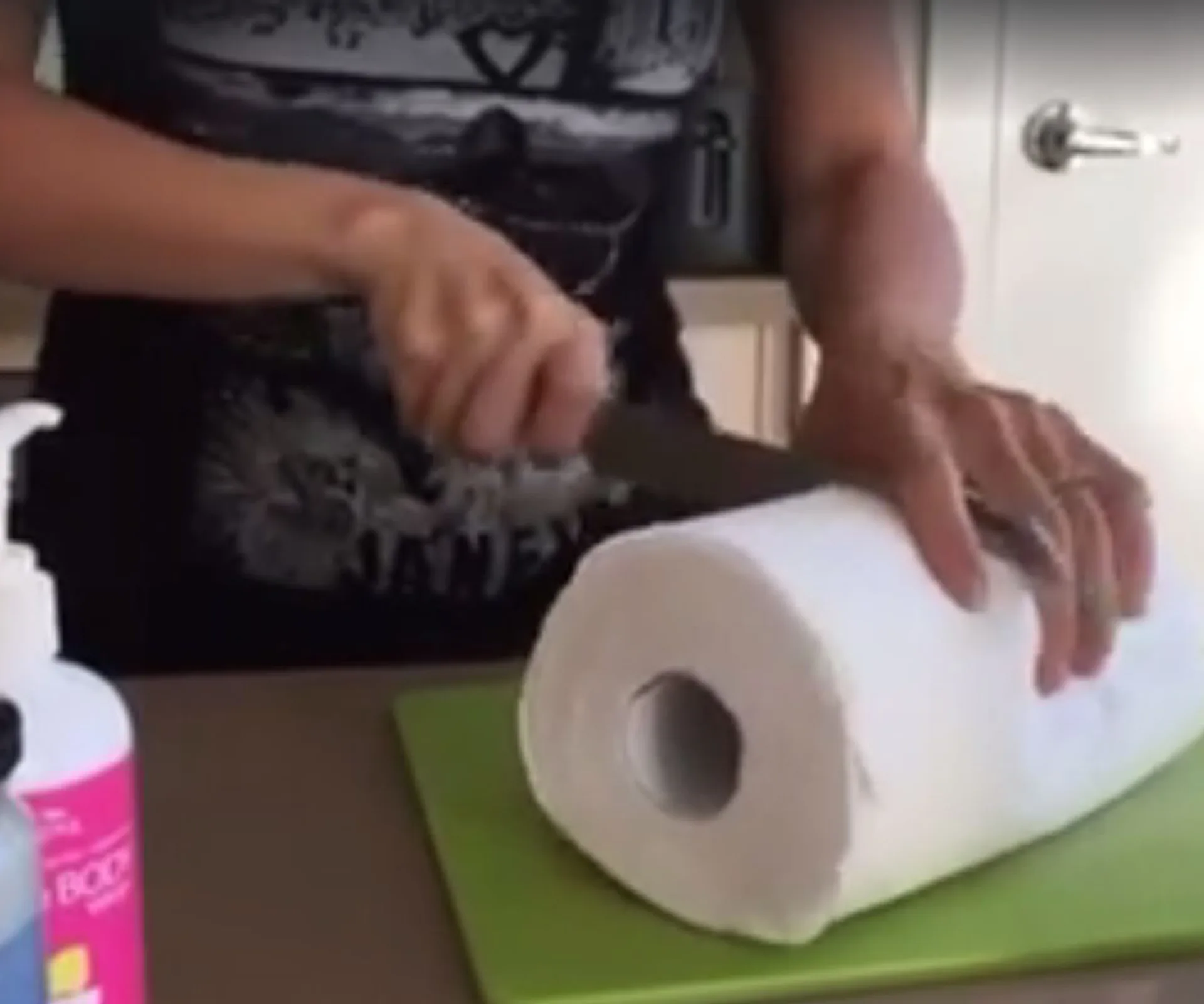 Joy Ratima baby wipe hack goes viral