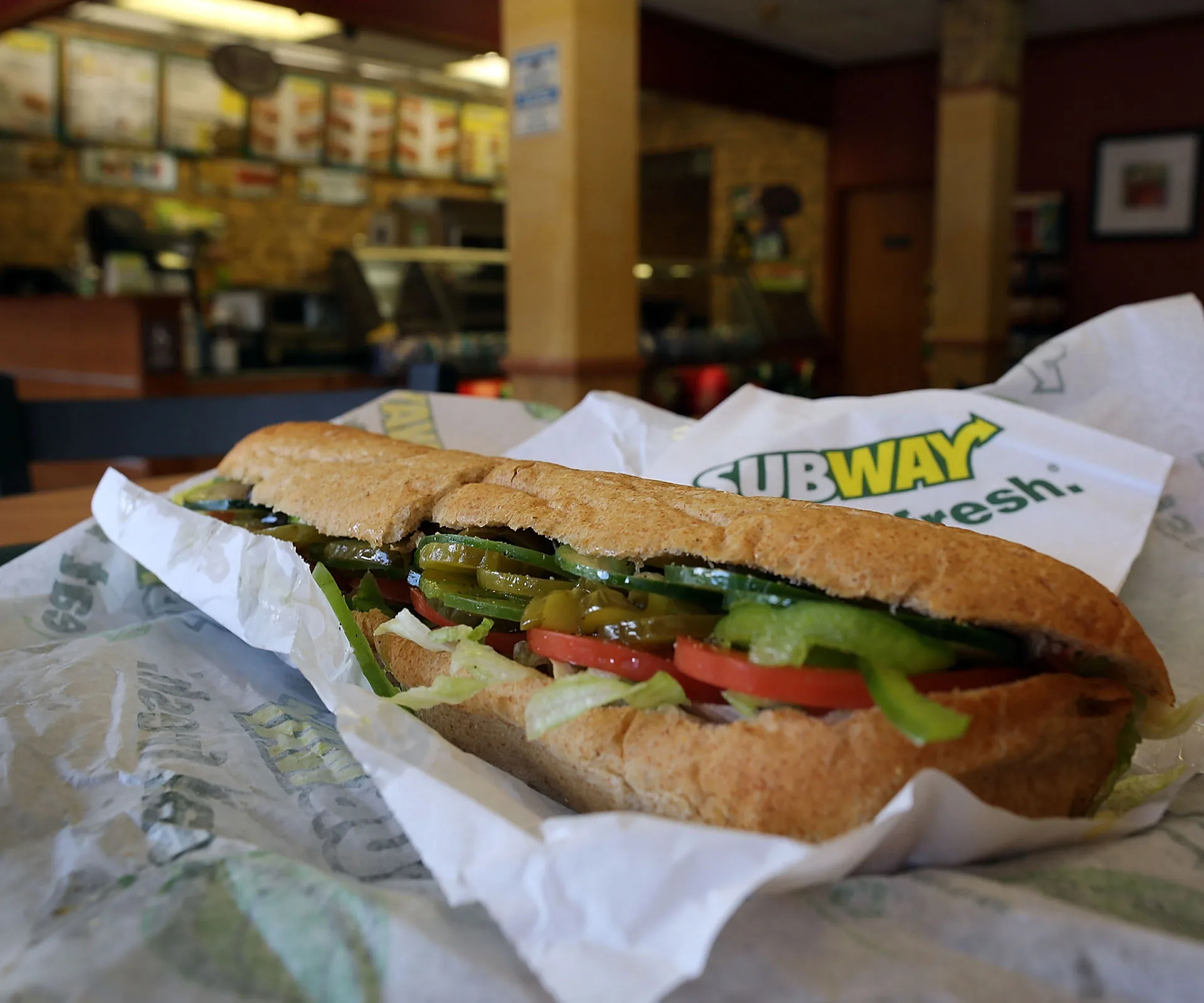 Subway sandwich