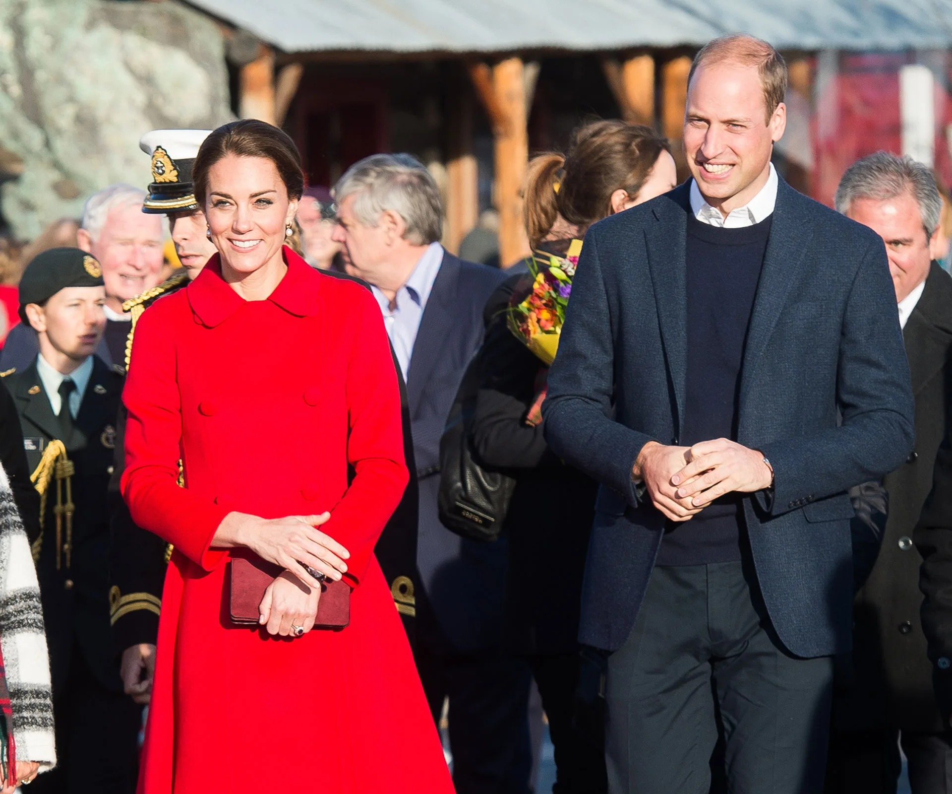 The Duke and Duchess of Cambridge in Yukon