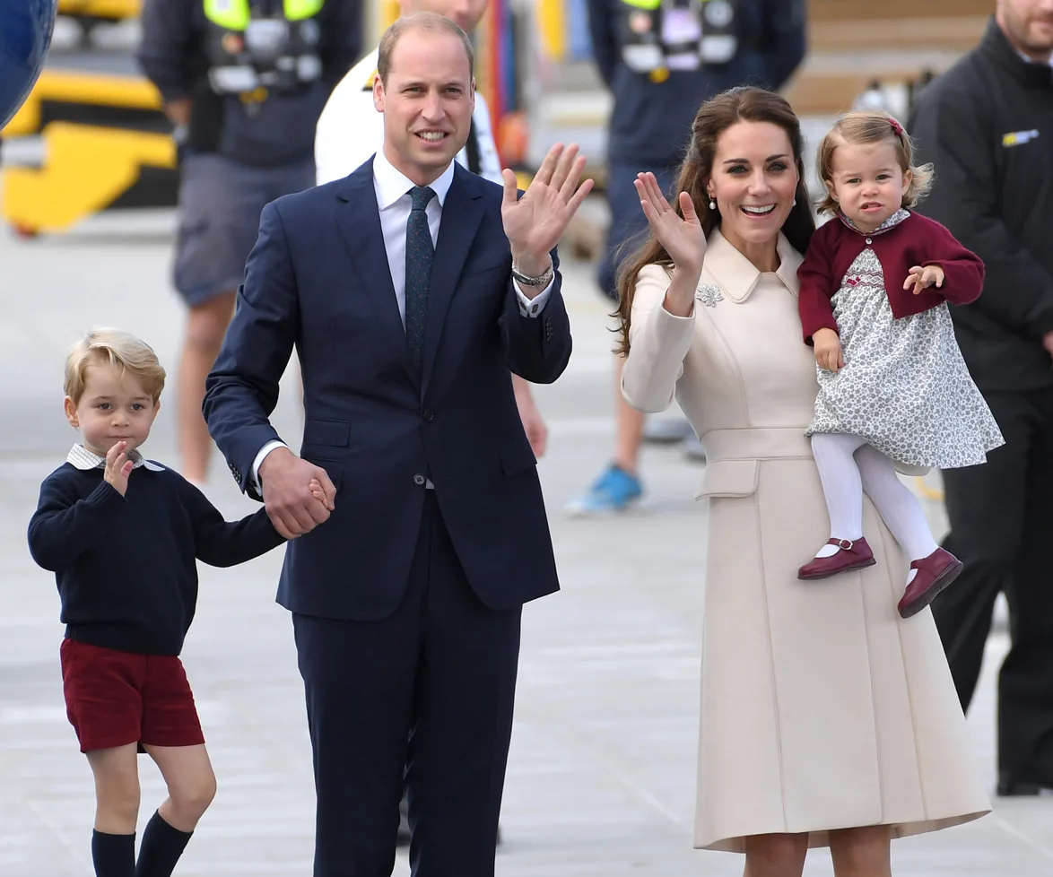 prince george princess charlotte depart canada