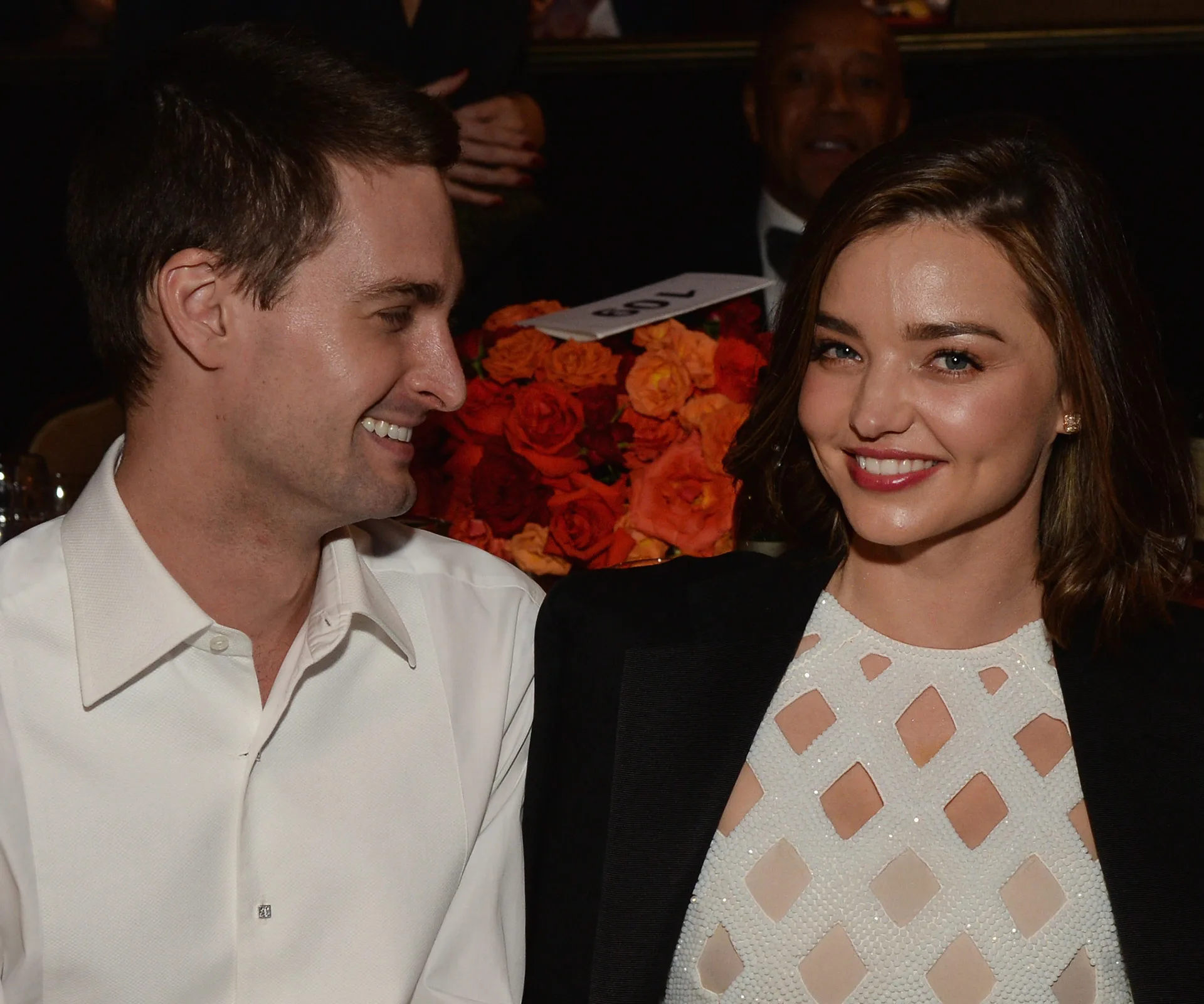 Miranda Kerr and Evan Spiegel