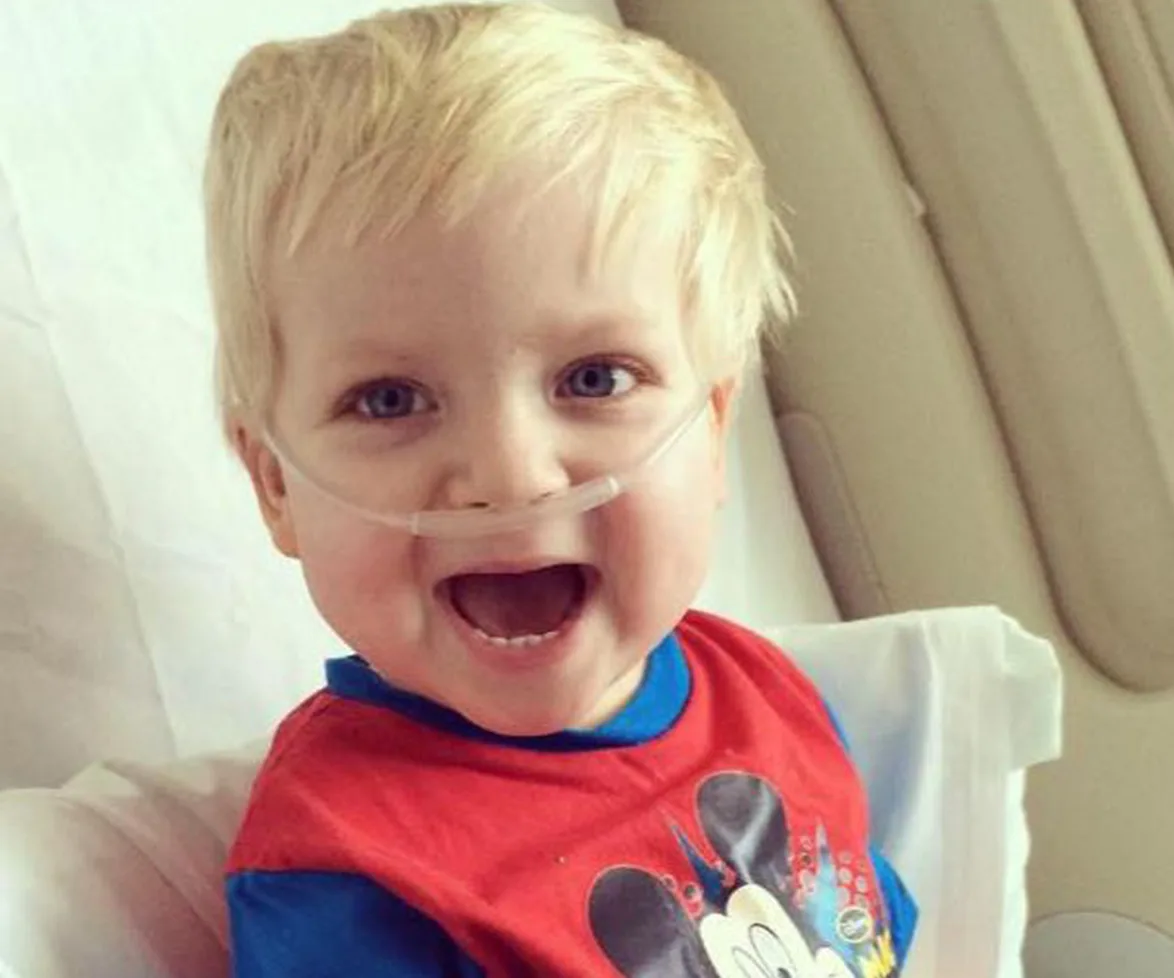 Terminally ill toddler makes a full recovery