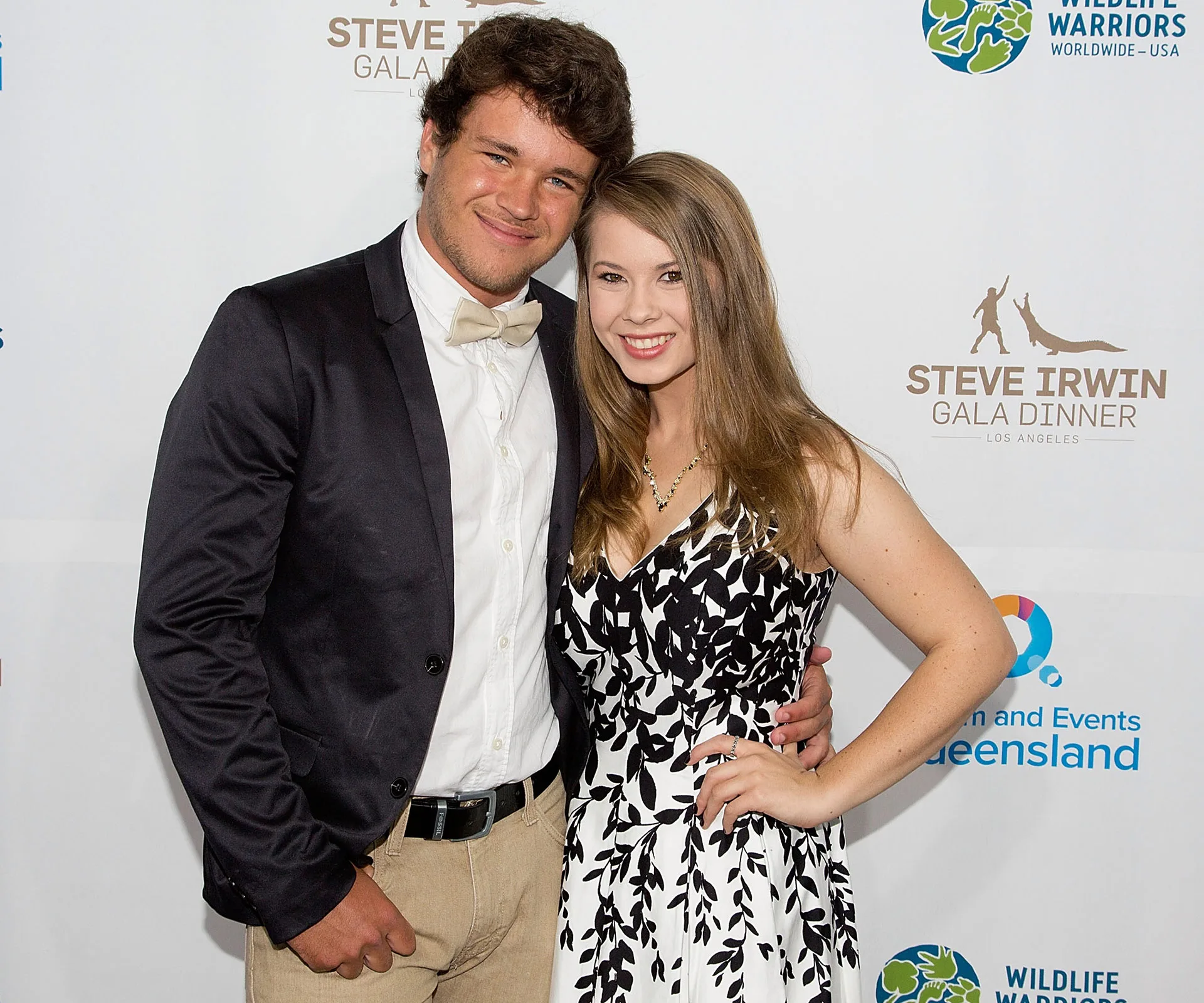 Bindi Irwi and Chandler Powell
