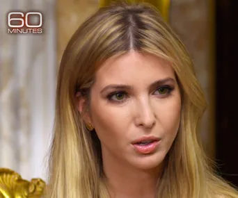Interview on "60 Minutes" with a woman discussing luxury jewelry.