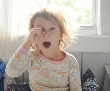 Sleepy toddler