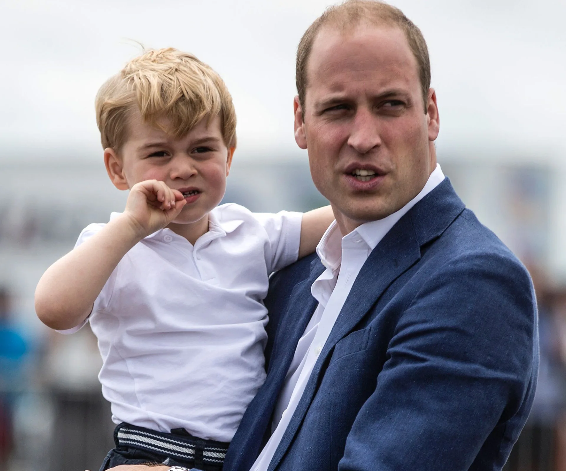 Prince William and Prince George