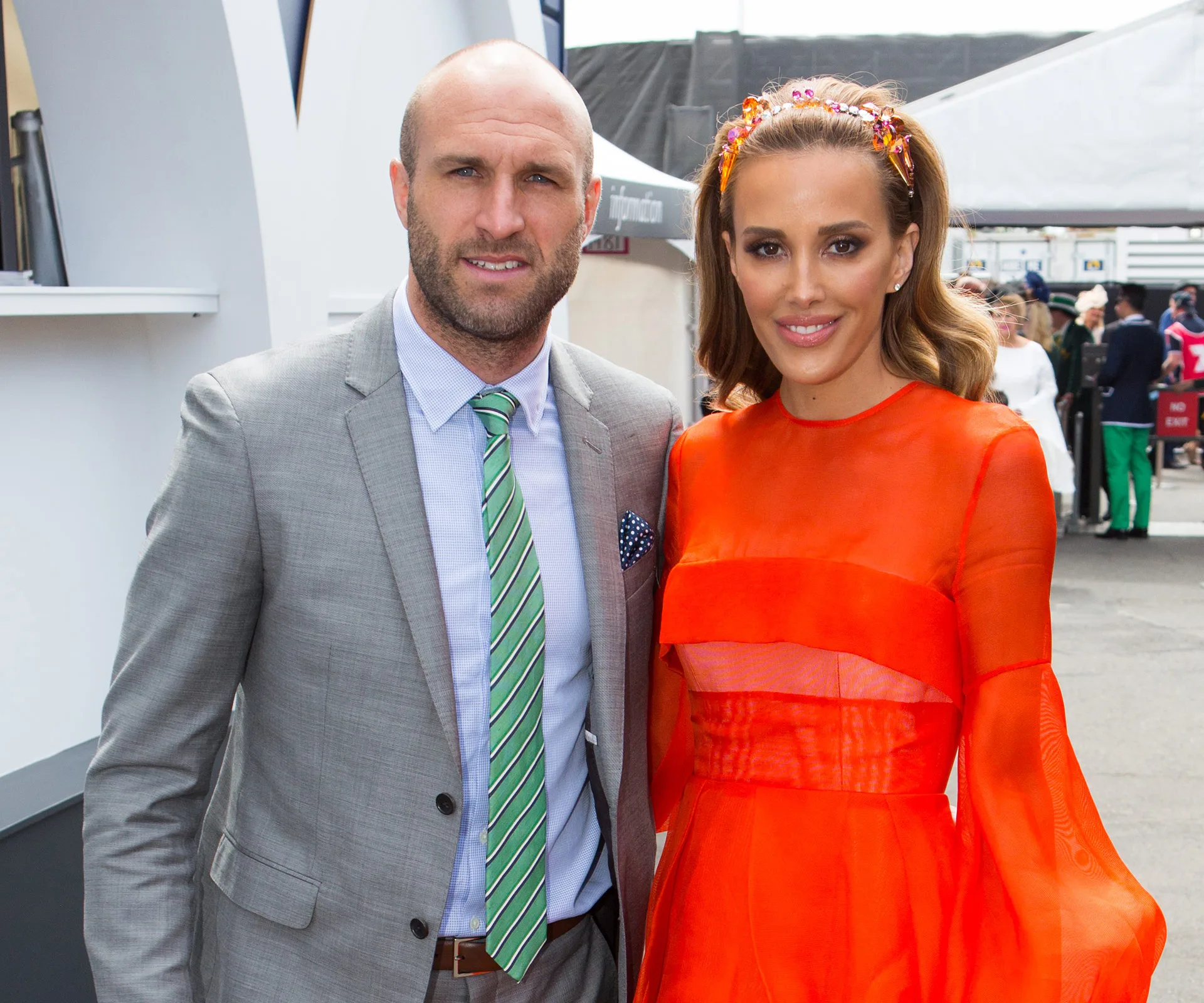 Bec Judd and Chris Judd