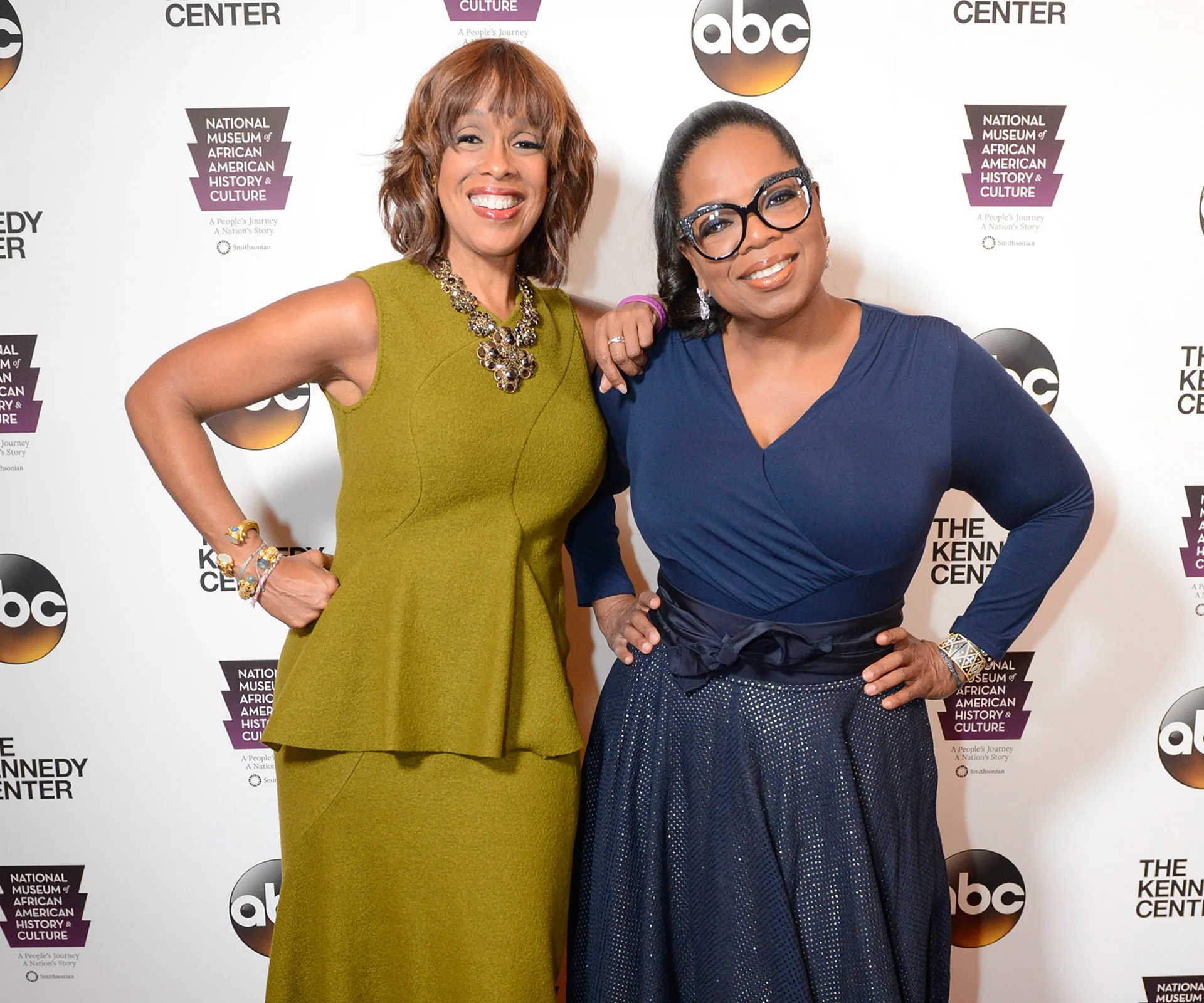 Oprah Winfrey and Gayle King