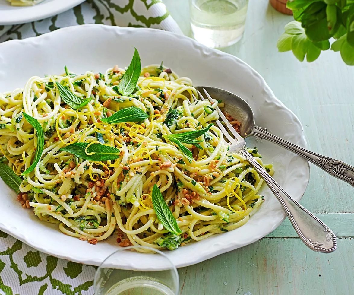 healthy pasta dinner