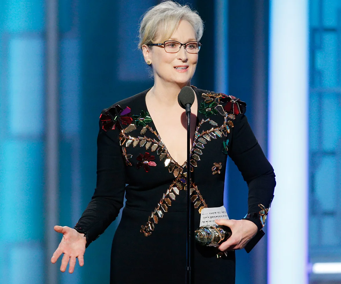 Meryl Streep's moving Cecil B. DeMille Award acceptance speech.