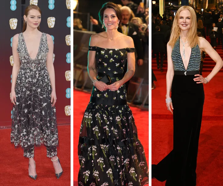 Emma Stone, Duchess of Cambridge, Nicole Kidman 