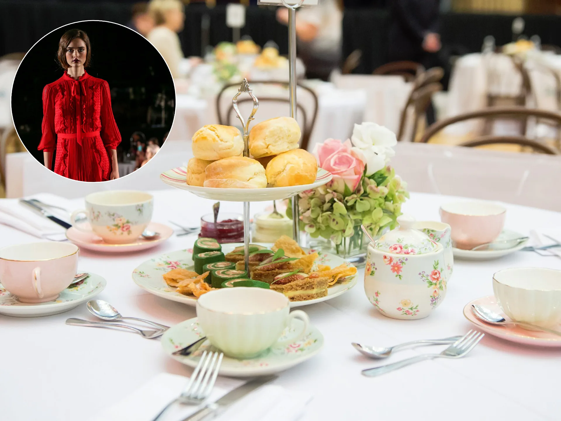 Melbourne Fashion Show High Tea