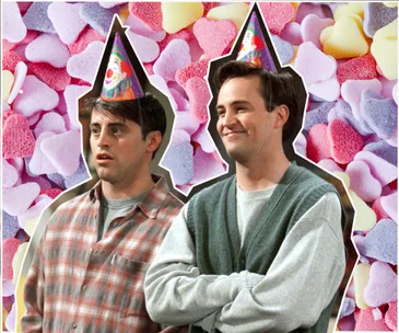 Joey and Chandler from Friends have the ultimate bromance.