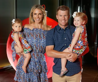 Indy, Candice, David and Ivy Warner 